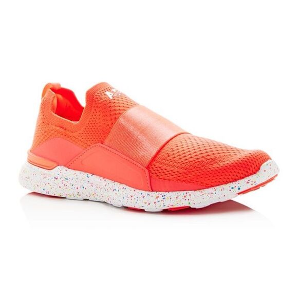 APL Athletic Propulsion Labs Techloom Bliss Electric Red Snickers Size 8 - Picture 1 of 6
